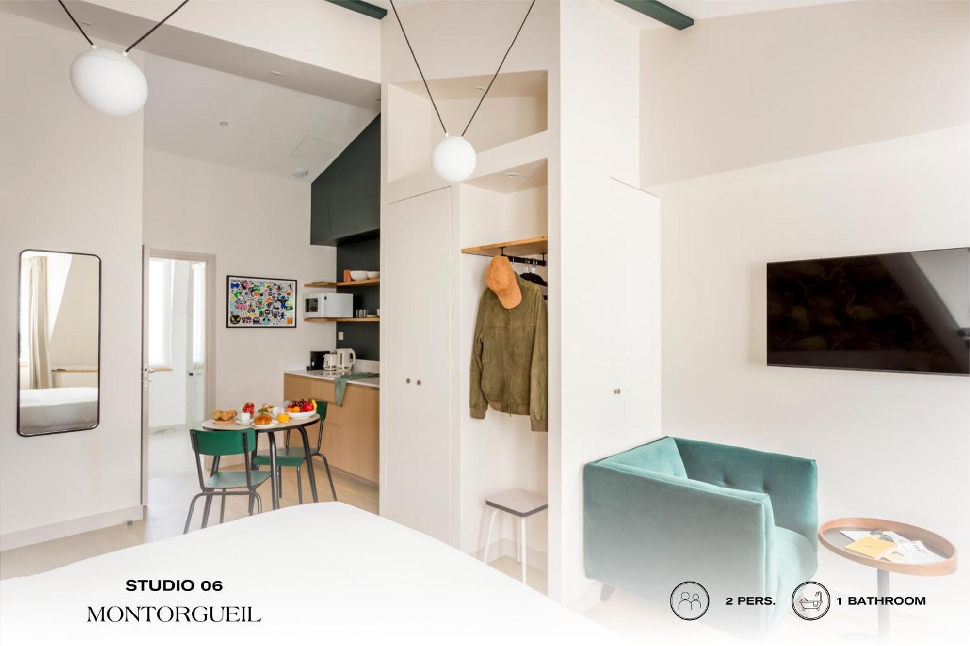 Beauquartier - Montorgueil Apartment Paris Bagian luar foto