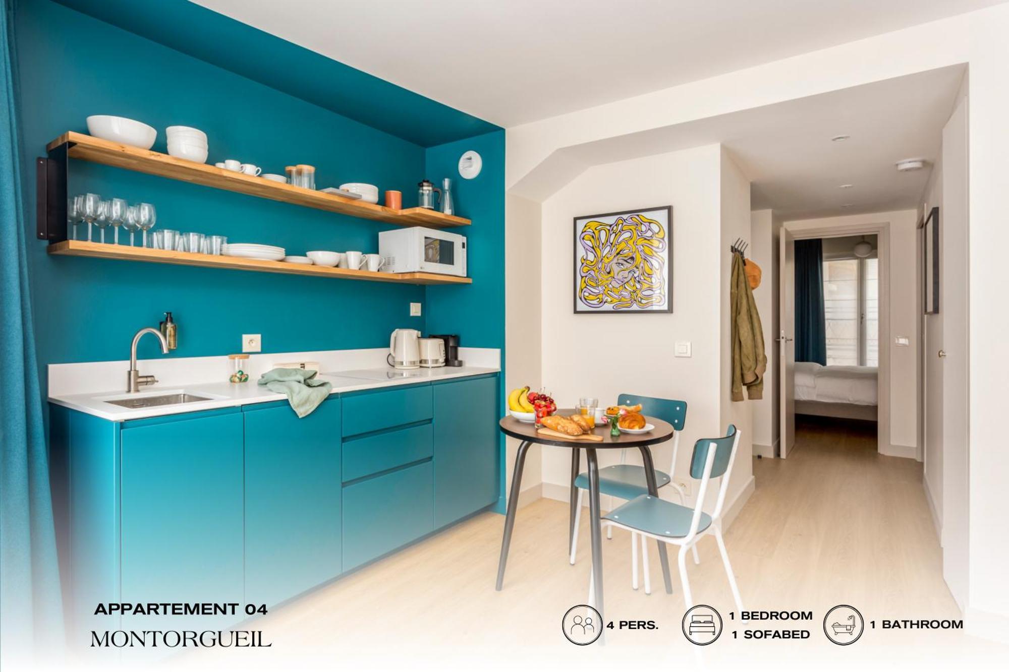 Beauquartier - Montorgueil Apartment Paris Bagian luar foto