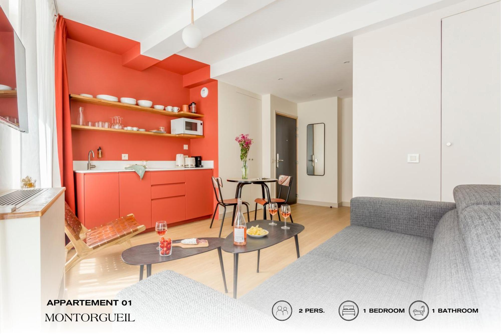 Beauquartier - Montorgueil Apartment Paris Bagian luar foto