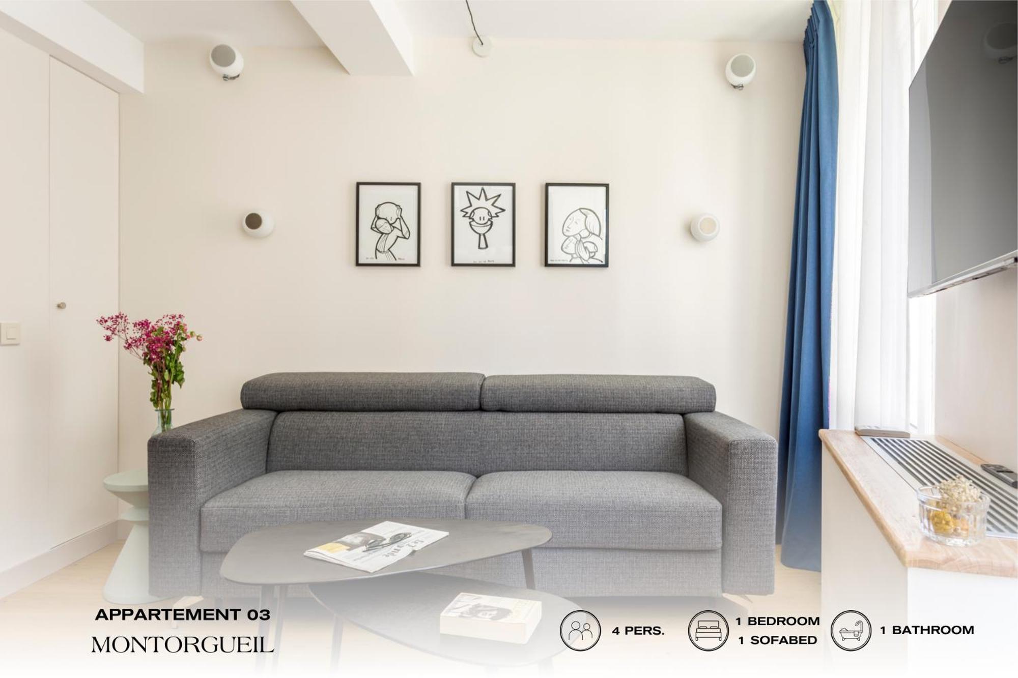 Beauquartier - Montorgueil Apartment Paris Bagian luar foto