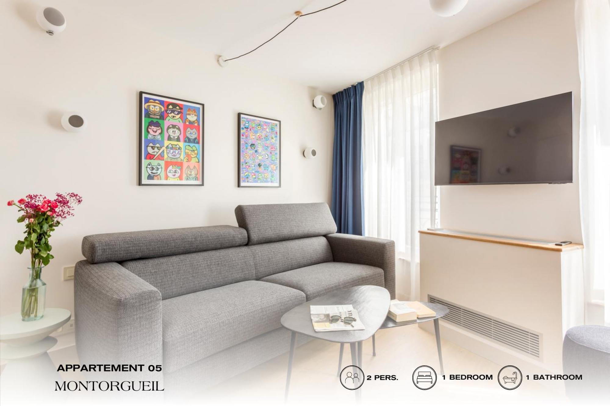 Beauquartier - Montorgueil Apartment Paris Bagian luar foto