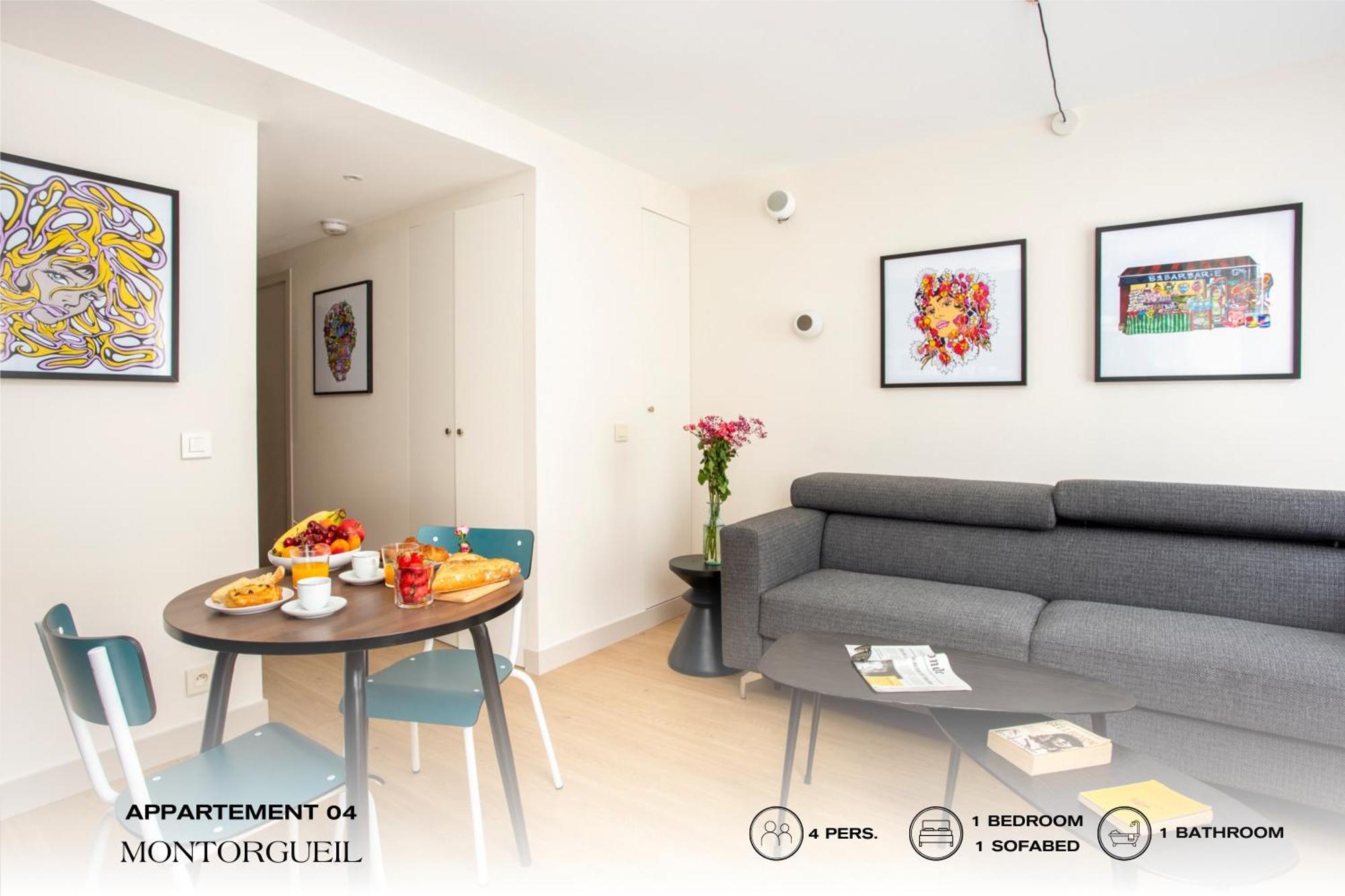 Beauquartier - Montorgueil Apartment Paris Bagian luar foto
