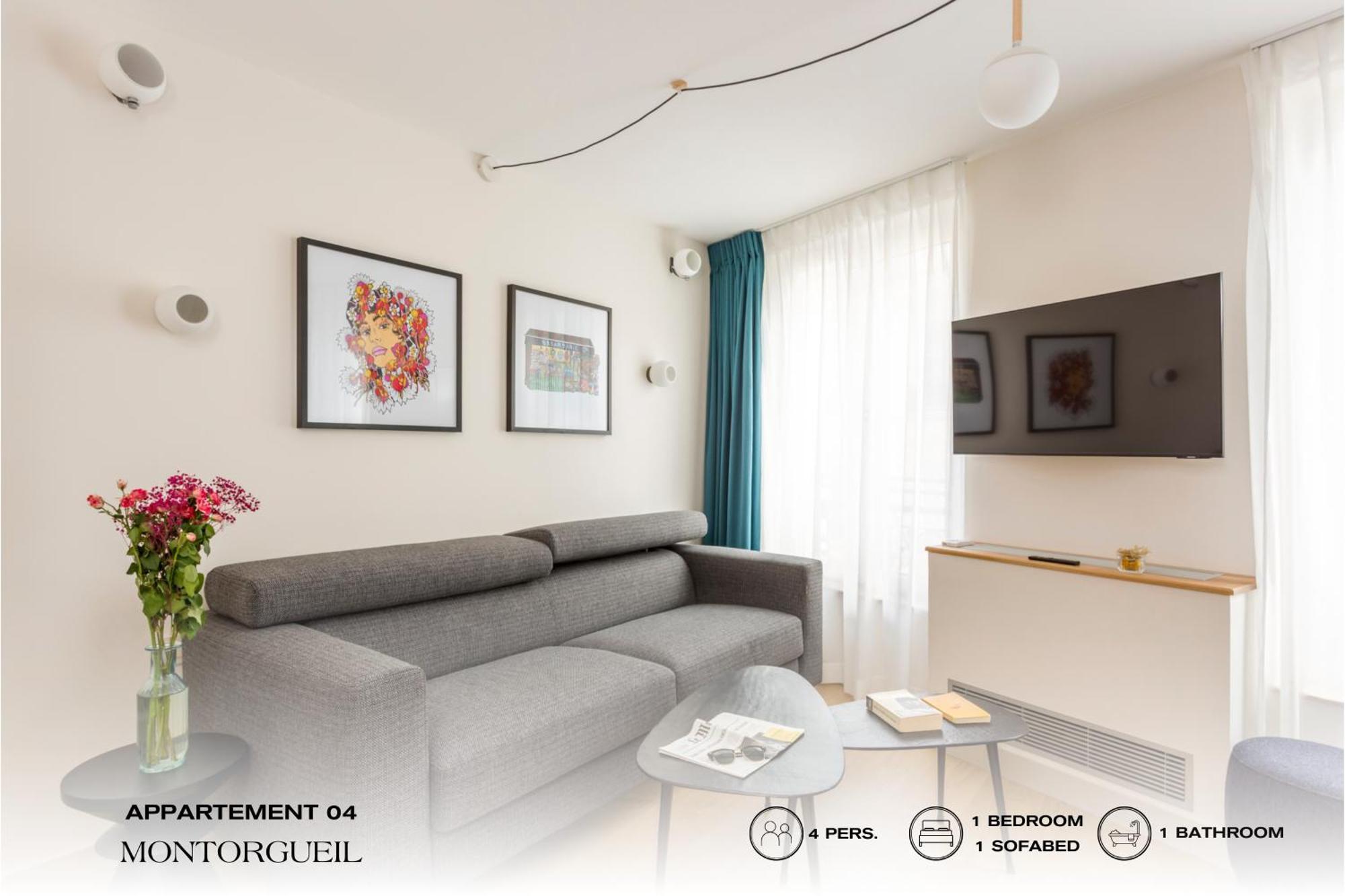 Beauquartier - Montorgueil Apartment Paris Bagian luar foto