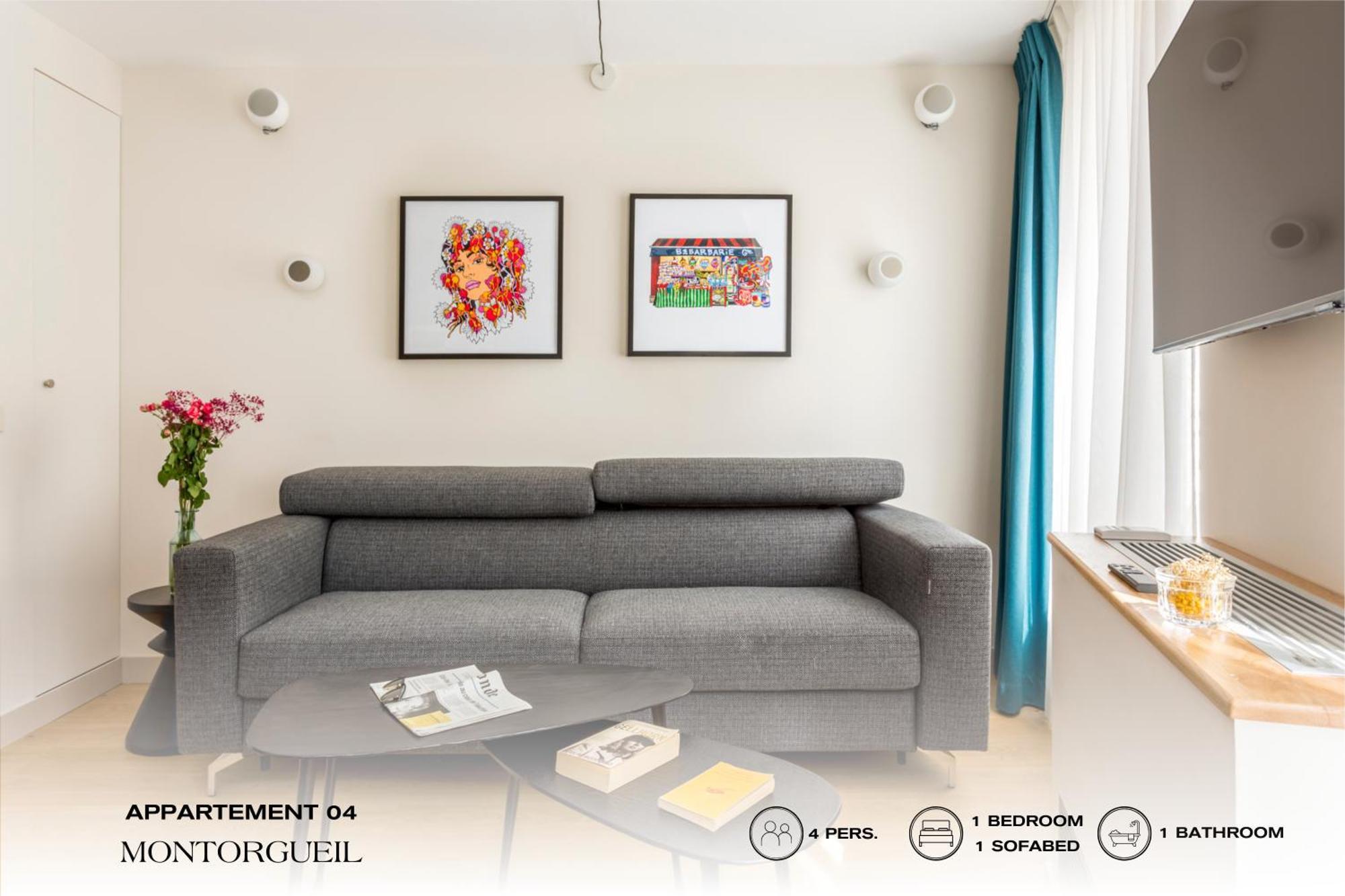 Beauquartier - Montorgueil Apartment Paris Bagian luar foto