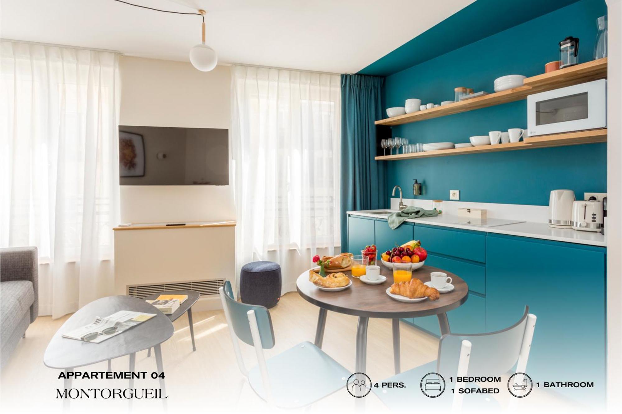 Beauquartier - Montorgueil Apartment Paris Bagian luar foto