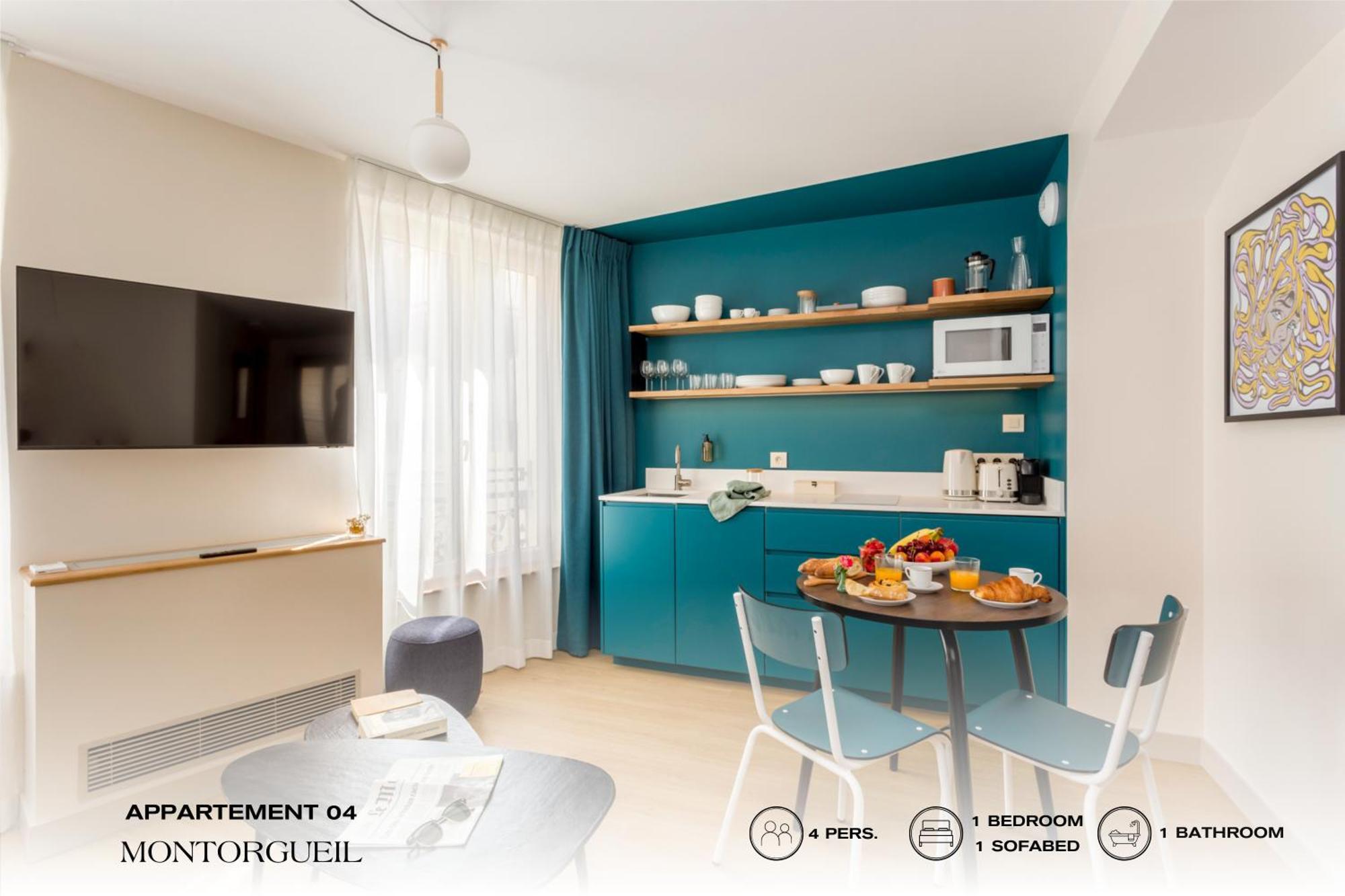 Beauquartier - Montorgueil Apartment Paris Bagian luar foto