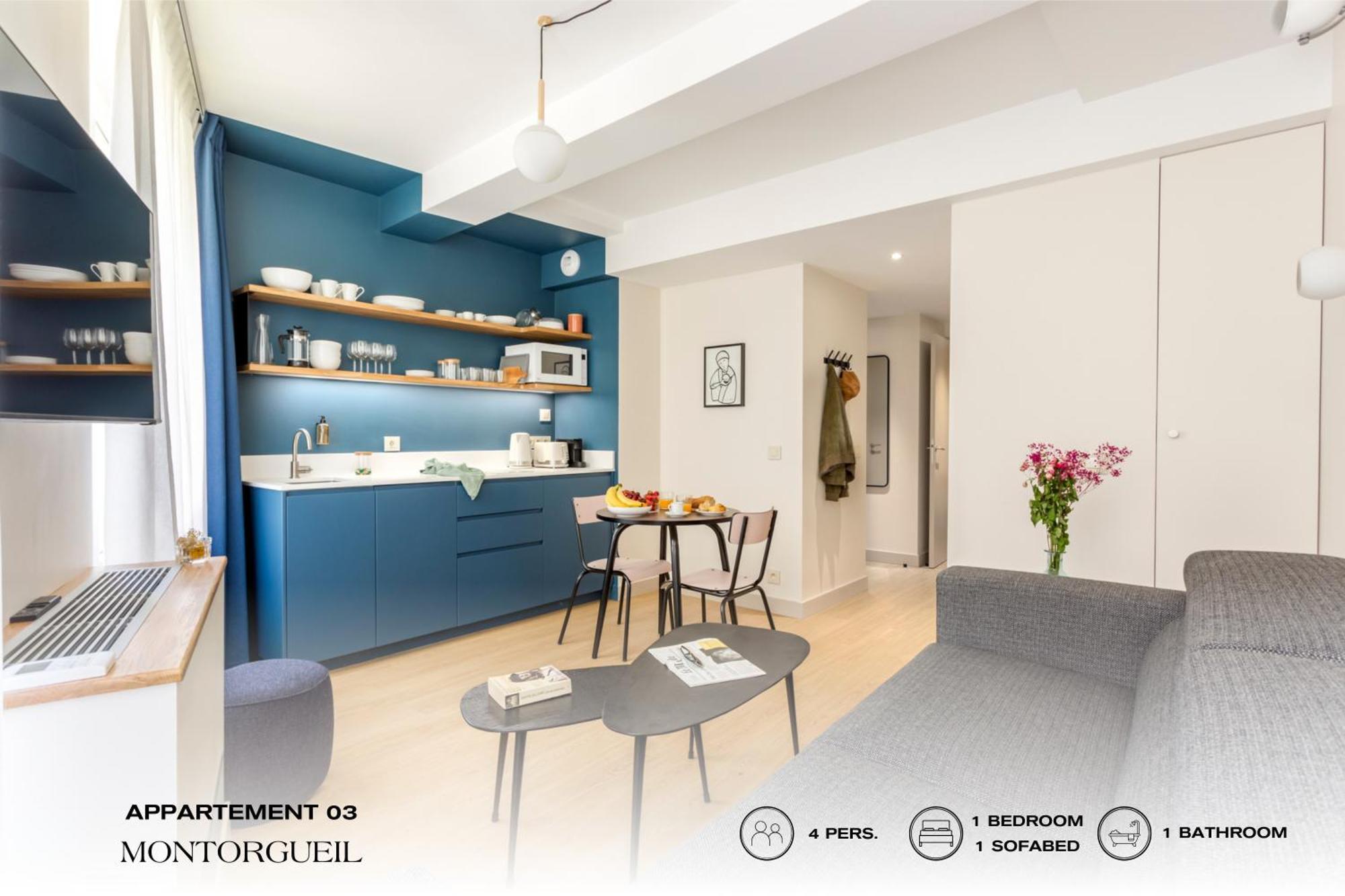Beauquartier - Montorgueil Apartment Paris Bagian luar foto
