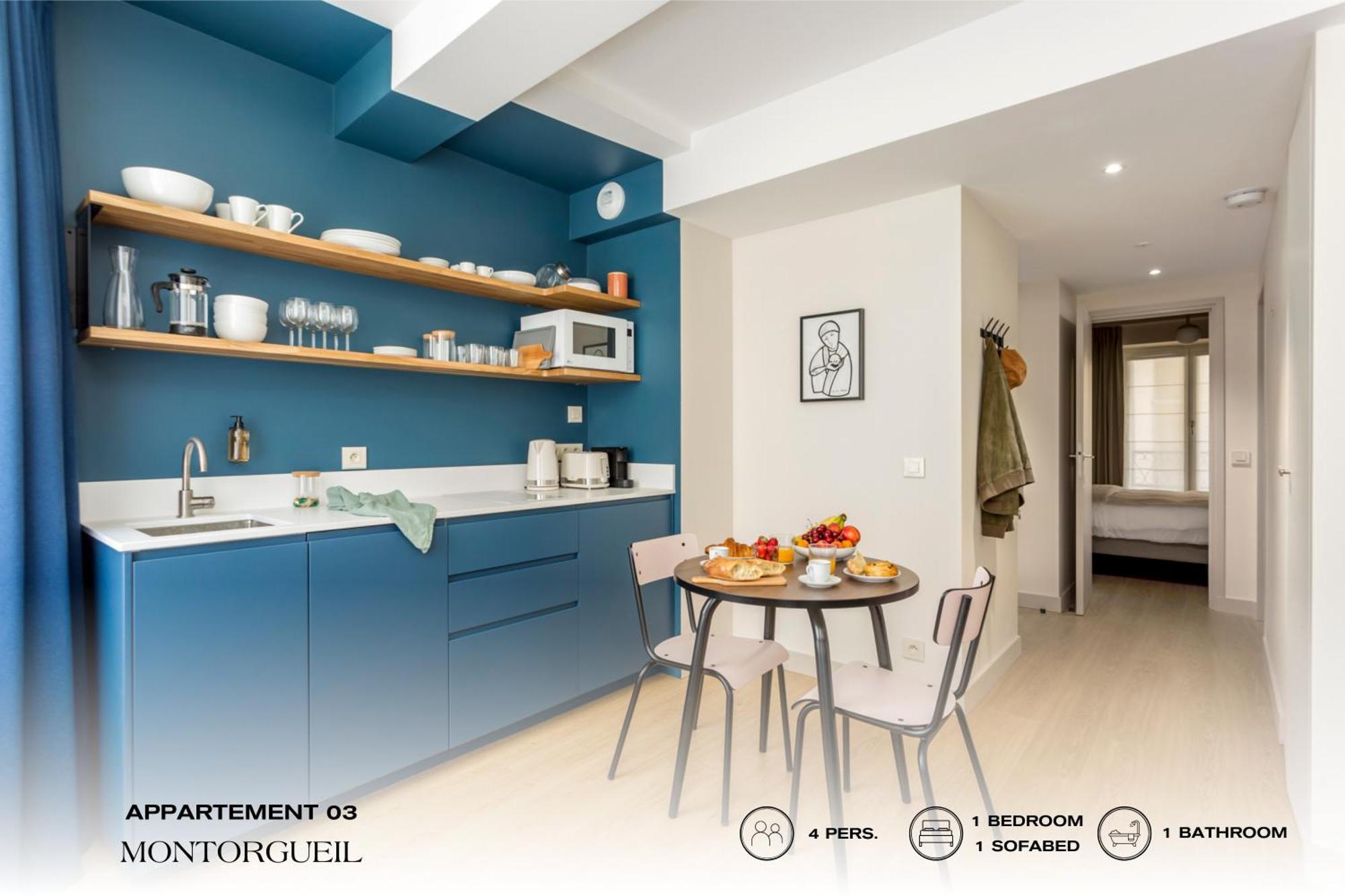 Beauquartier - Montorgueil Apartment Paris Bagian luar foto