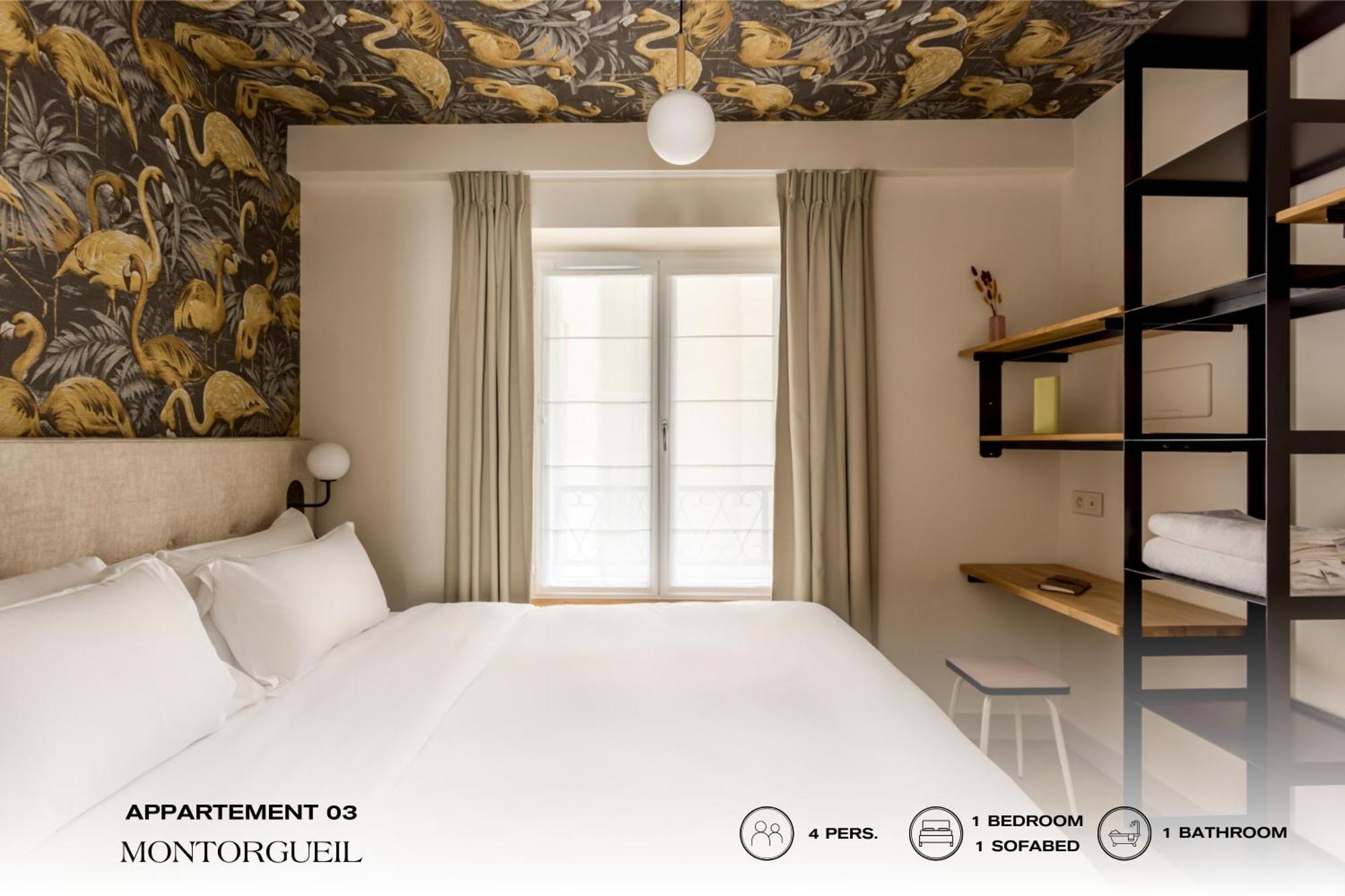 Beauquartier - Montorgueil Apartment Paris Bagian luar foto