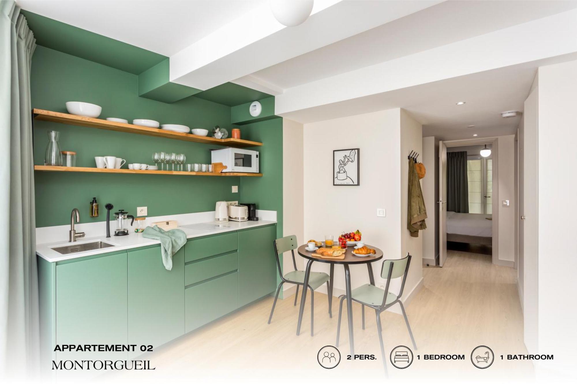 Beauquartier - Montorgueil Apartment Paris Bagian luar foto