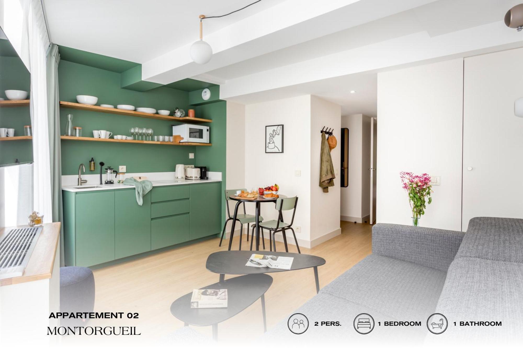 Beauquartier - Montorgueil Apartment Paris Bagian luar foto